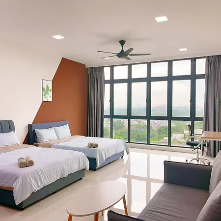 Monic Staycation #Green Haven Near Senibong&Regency Masai Exterior photo
