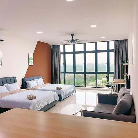Monic Staycation #Green Haven Near Senibong&Regency Masai Exterior photo