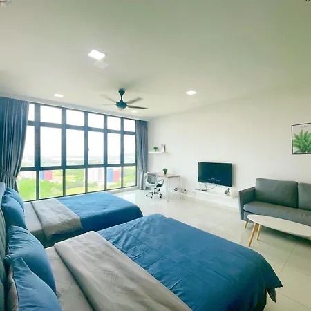 Monic Staycation #Green Haven Near Senibong&Regency Masai Exterior photo