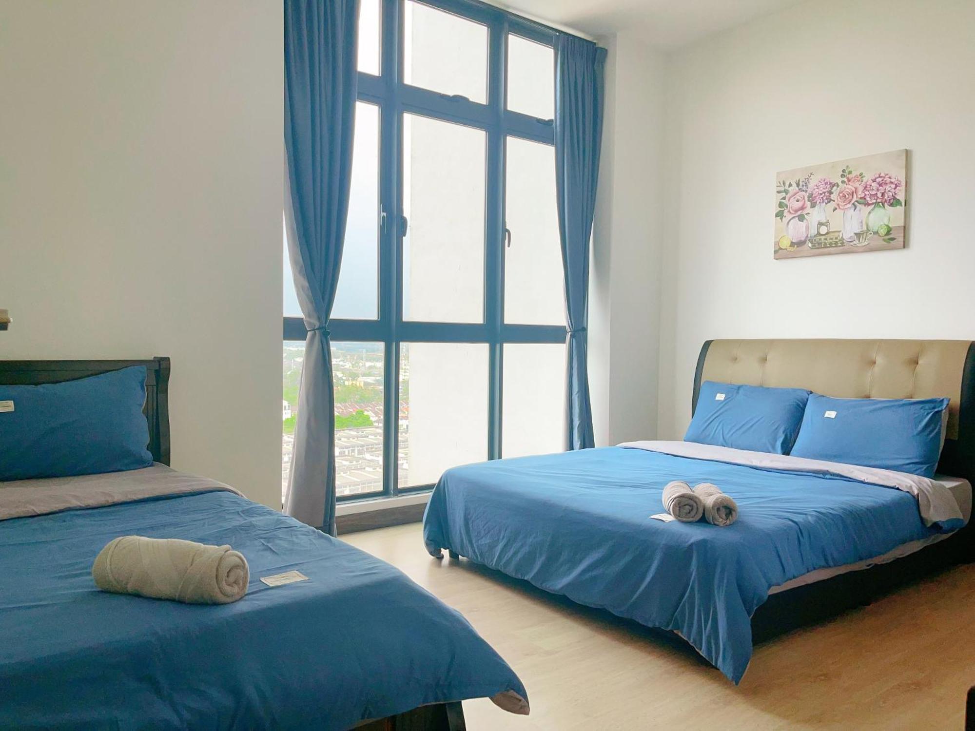Apartment Monic Staycation #green Haven Near Senibong&regency Masai