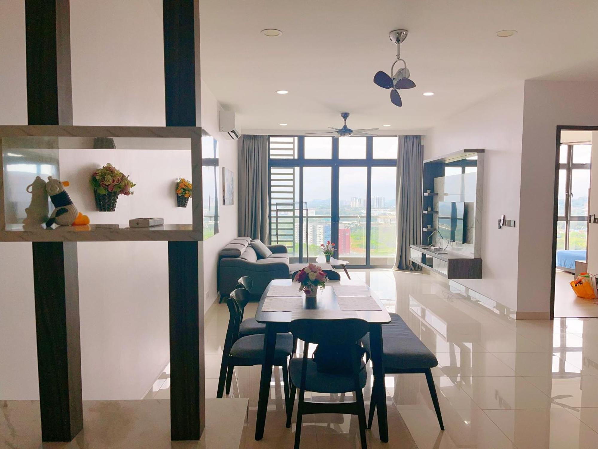 Monic Staycation #green Haven Near Senibong&regency Masai