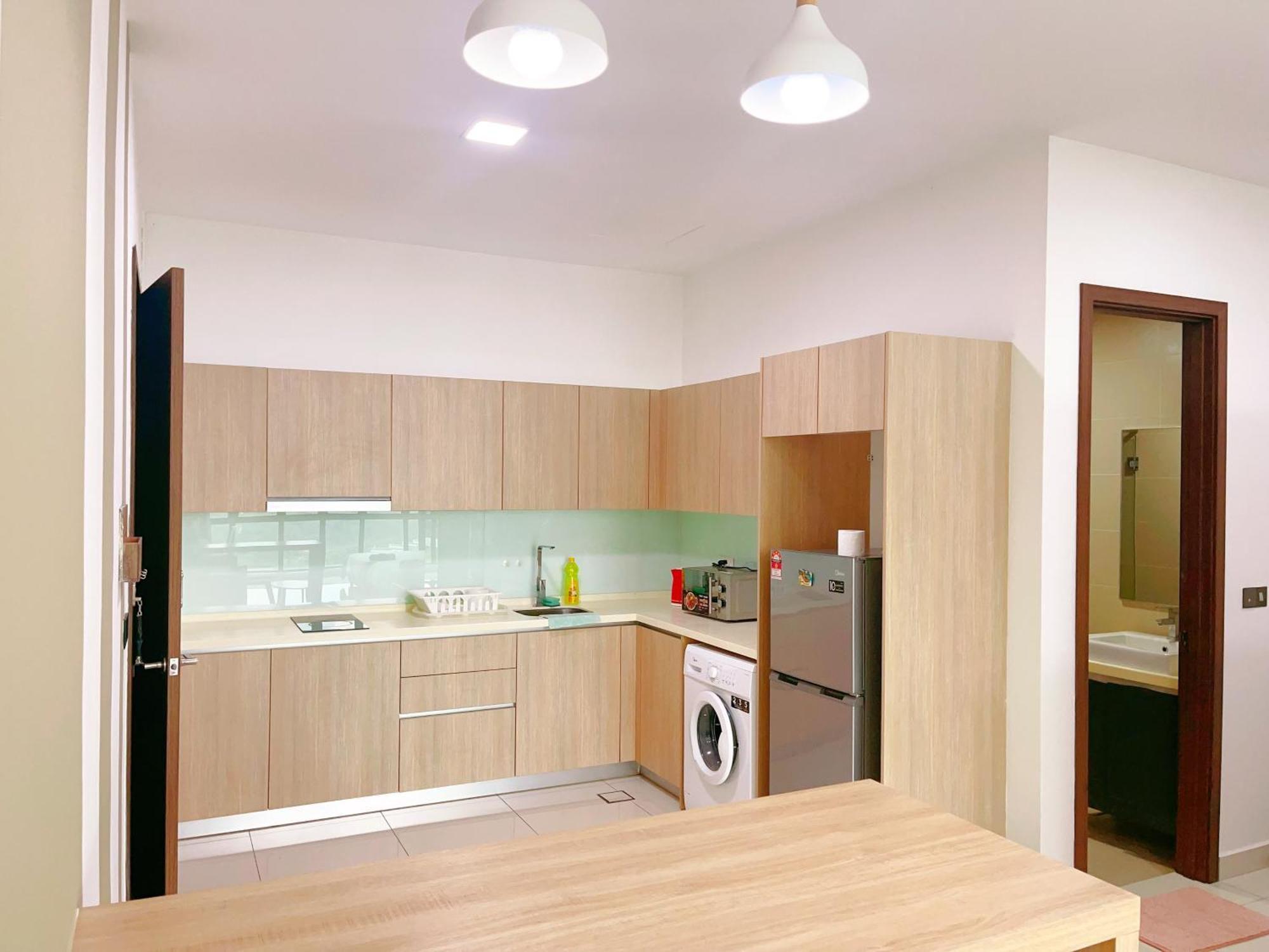 Apartment Monic Staycation #green Haven Near Senibong&regency *