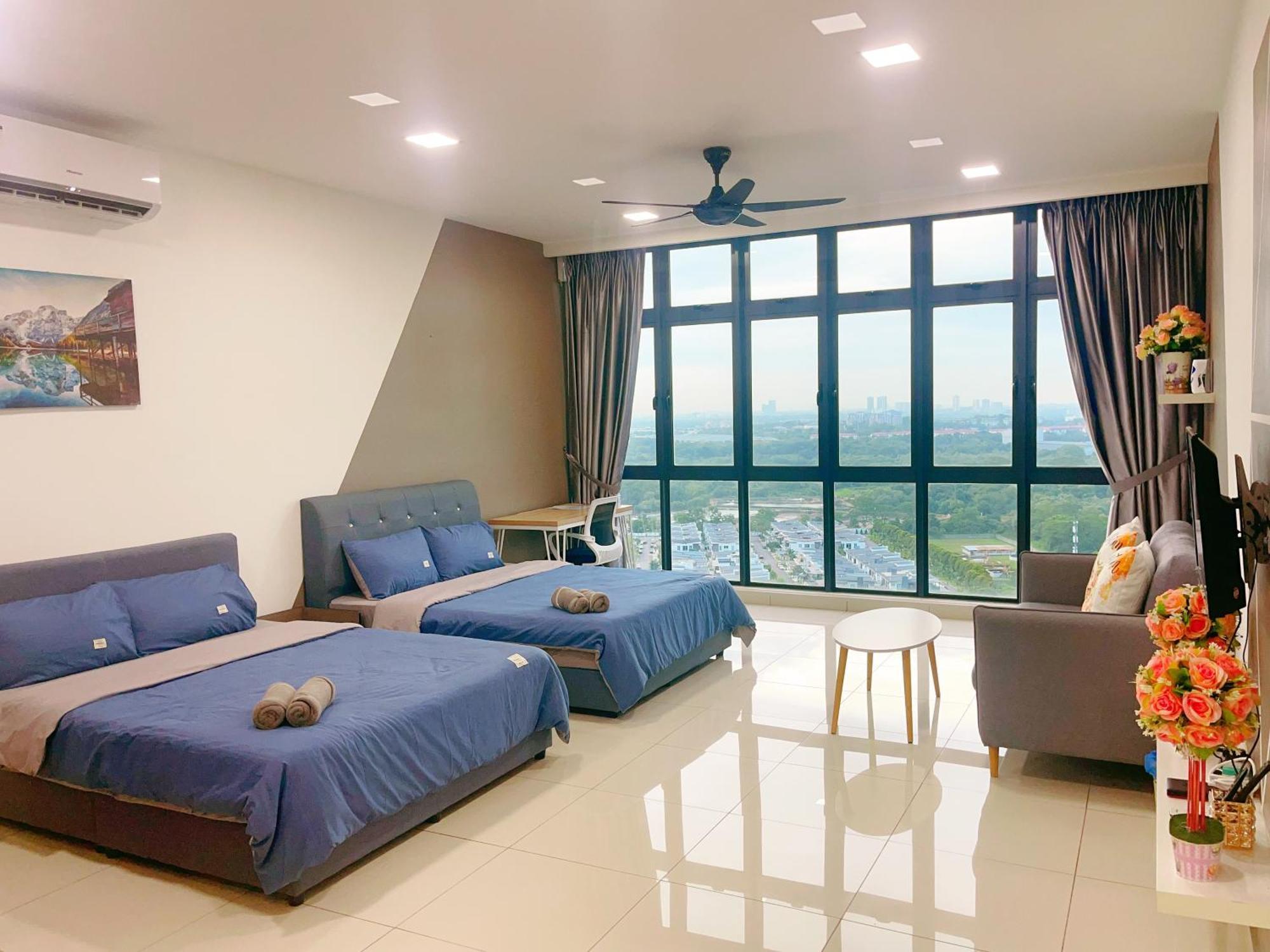 Monic Staycation #green Haven Near Senibong&regency Masai