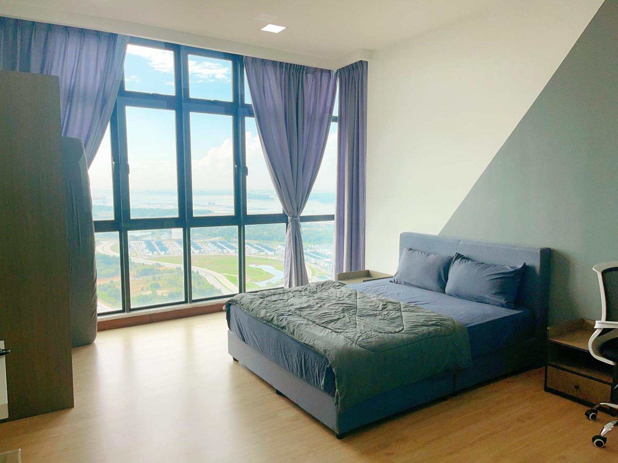 Apartment Monic Staycation #green Haven Near Senibong&regency Masai