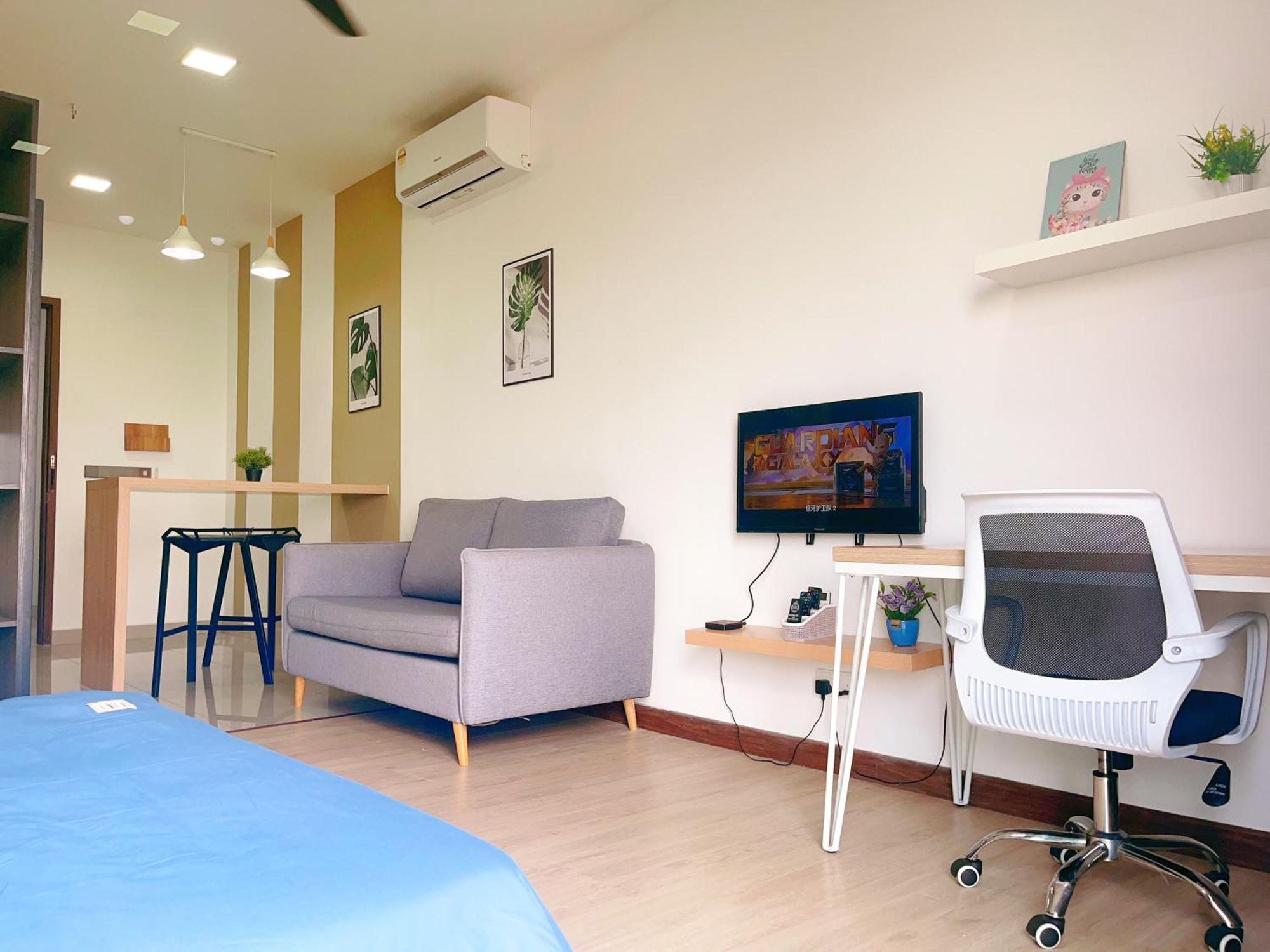 Monic Staycation #green Haven Near Senibong&regency * Masai