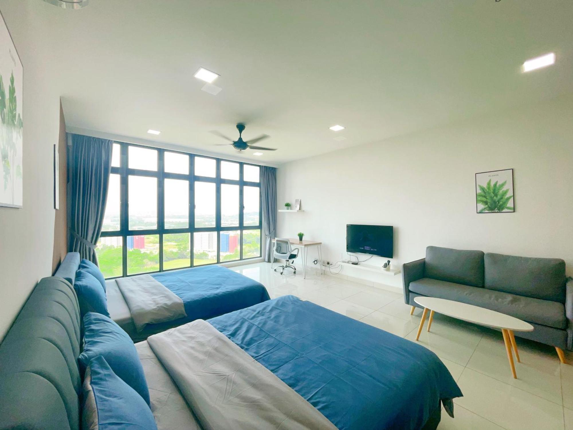 Monic Staycation #green Haven Near Senibong&regency * Masai
