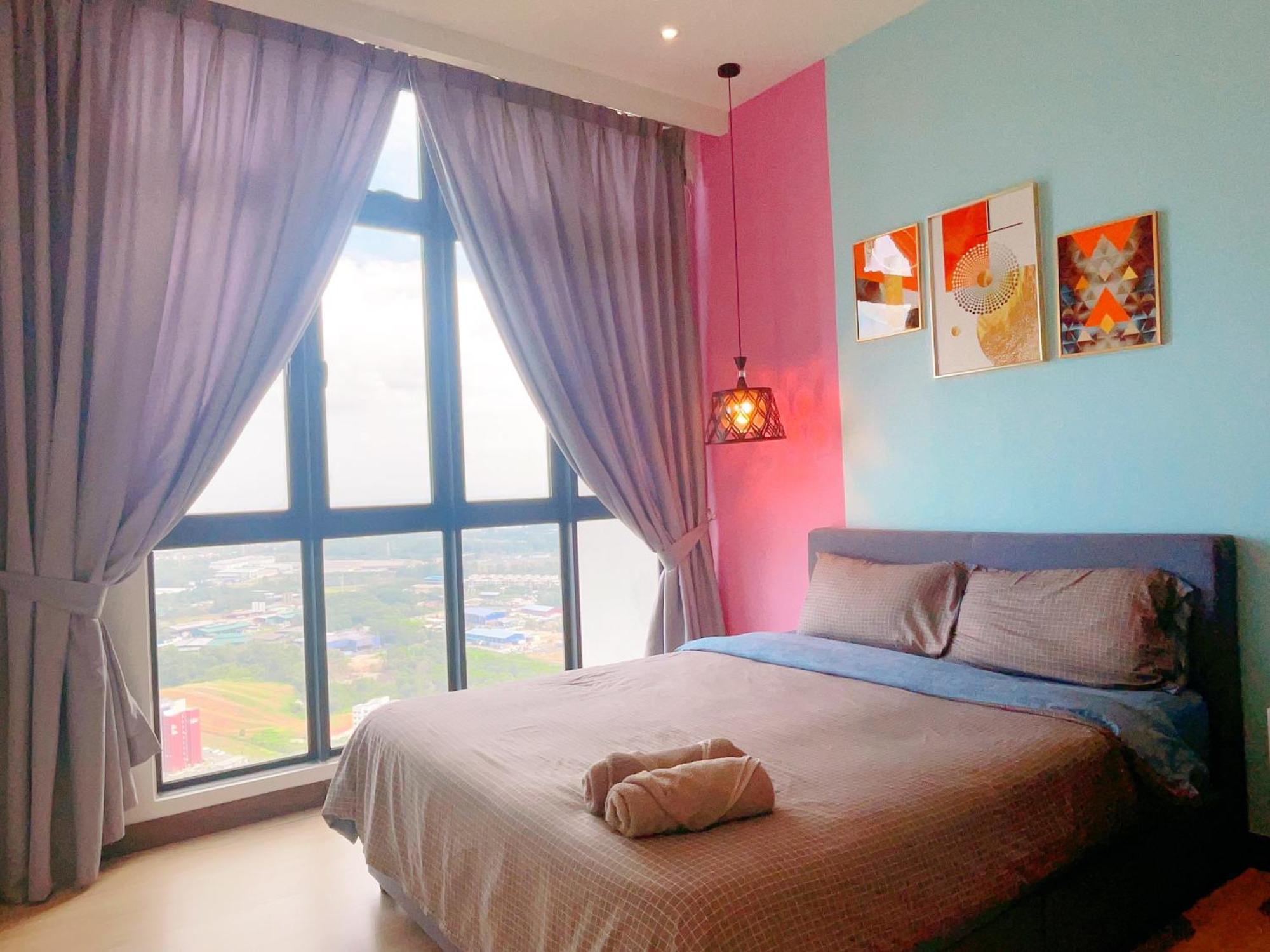 Monic Staycation #green Haven Near Senibong&regency Apartment *